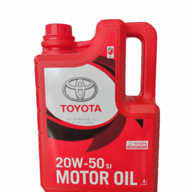 20w-50SJ Toyota Motor Oil(4 LTR)-Made In UAE